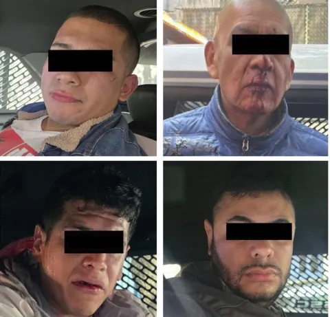 Detienen a seis presuntos extorsionadores tras balacera en la alcaldía Cuauhtémoc